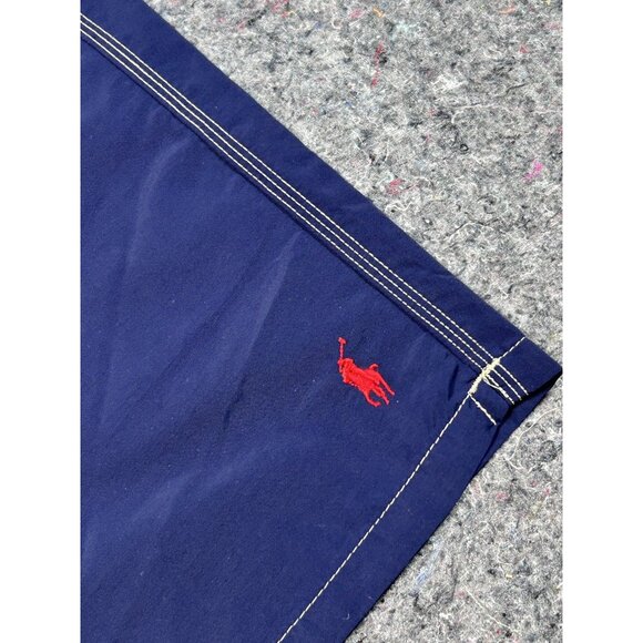 Polo Ralph Lauren Swim Trunks Mens 2XLNavy Board Shorts Drawstring Cargo Pocket - Picture 2 of 8